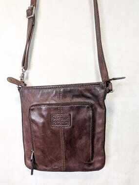 Fossil Leather Small Crossbody Bag
